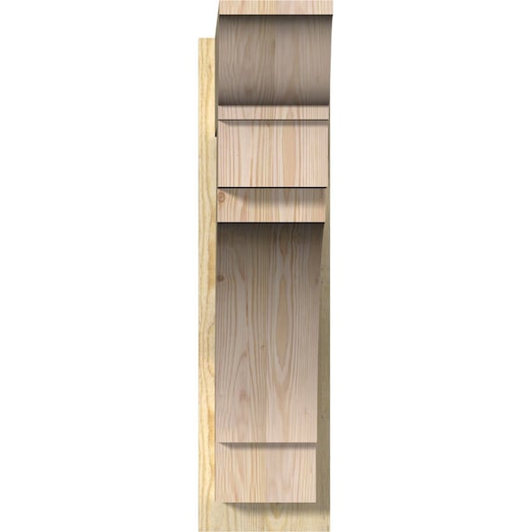 Merced Rough Sawn Traditional Outlooker, Douglas Fir, 8W X 26D X 30H